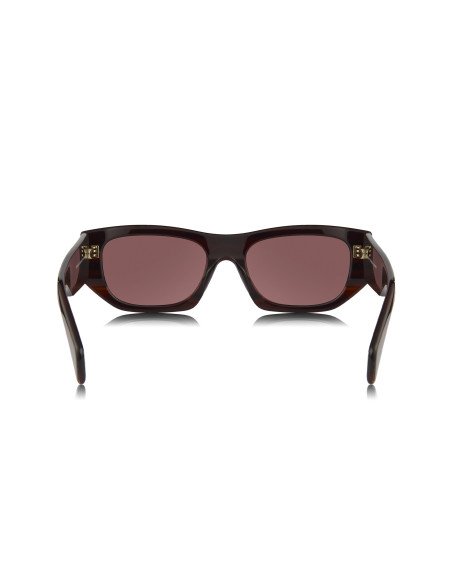 Prada SPR A01S 13O-80B Square Shape Red Havana