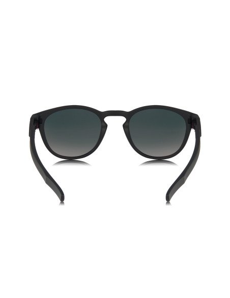 Oakley OO9265 2953 LATCH Matte Black Round Prizm Ruby | Sunnies.uno