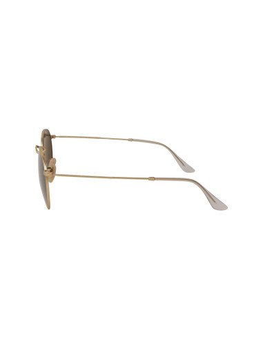 Ray Ban Rb3447 112/58 Round Metal G-15 Gold Polarized