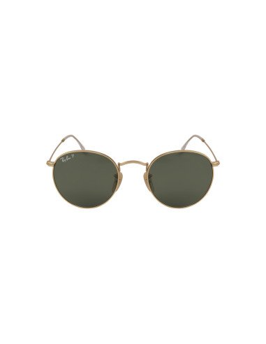 Ray Ban Rb3447 112/58 Round Metal G-15 Gold Polarized