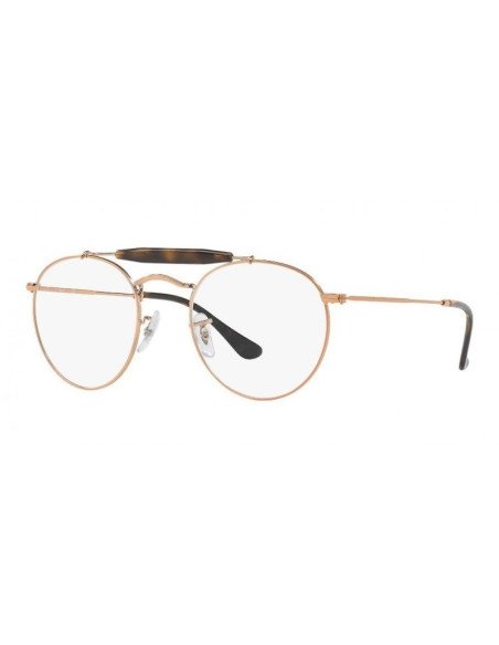 Ray Ban Oftalmico Rb3747v 2501 Round Double Bridge | Sunnies.uno