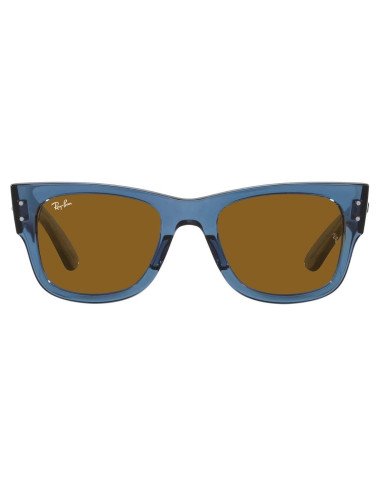 Ray Ban RB0840S 954/33 Mega Wayfarer Carey Cafe