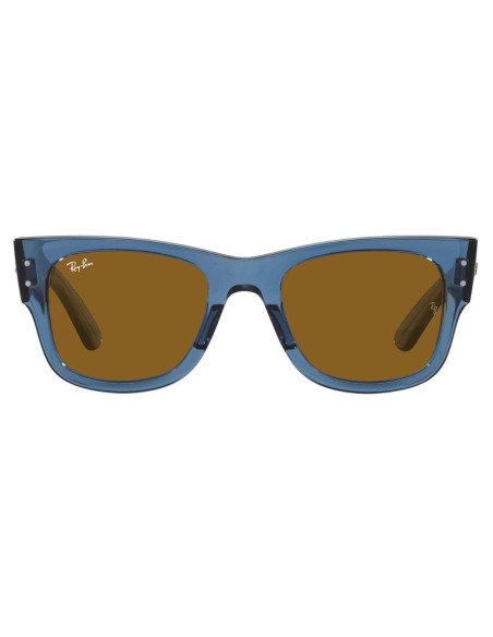 Ray Ban RB0840S 954/33 Mega Wayfarer Carey Cafe