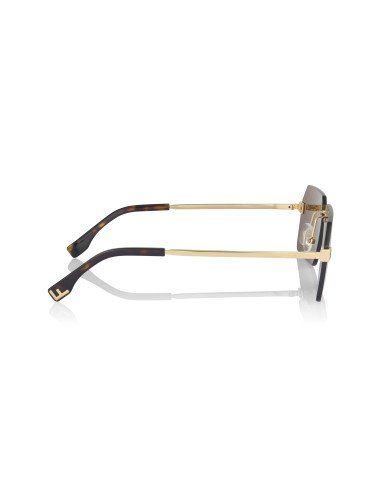 Fendi FE40043U 33G Sky Sunglasses Coffe Gold