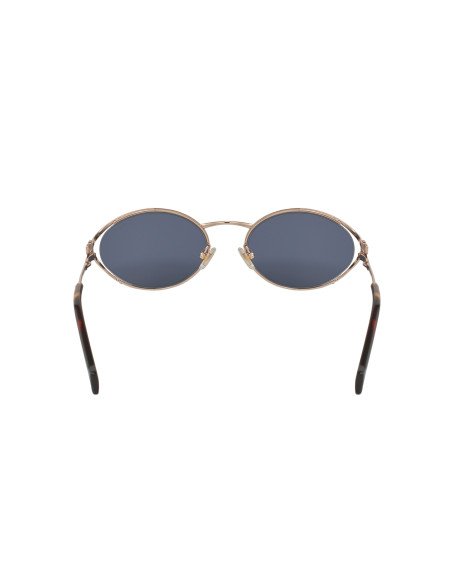 Miu Miu MU 52YS ZVF-1V1 Oval Shape Pink Gold Blue