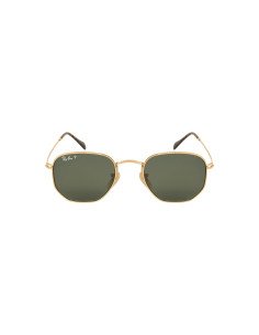 Ray Ban Rb3548n 001/58 Hexagonal Flat Negro G-15 Dorado Polarizado ... 2