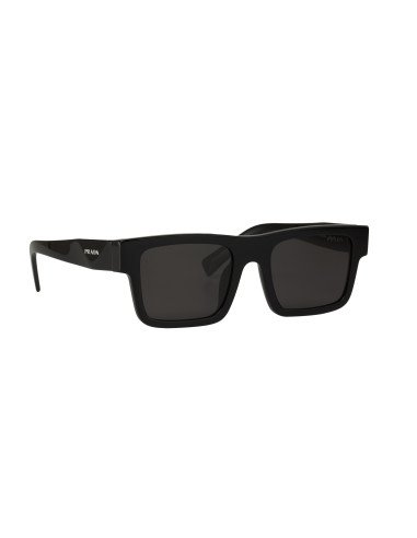 Prada SPR 19WS 1AB-5S0 Square Shape Black Silver