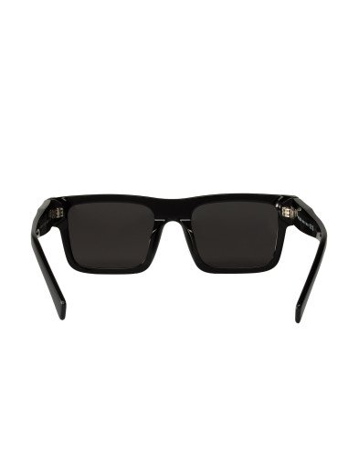 Prada SPR 19WS 1AB-5S0 Square Shape Black Silver