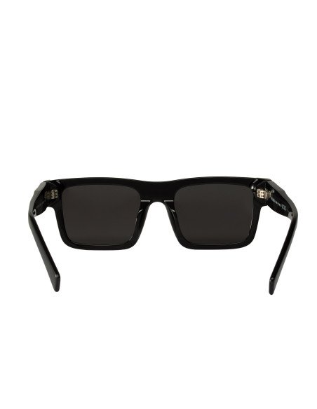 Prada SPR 19WS 1AB-5S0 Square Shape Black Silver