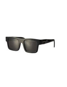 Prada SPR 19WS 1AB-5S0 Square Shape Black Silver