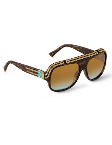 Louis Vuitton Z1082W 8UI Waimea Square Shape Cafe Dorado