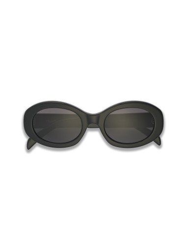 Celine CL40194U 5201A Oval Shape Negro Dorado