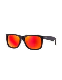 Ray Ban Rb4165 622/6q Justin Rojo Espejo Negro Original | Sunnies.uno