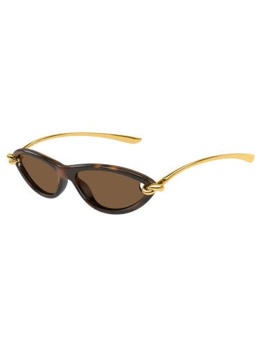 Bottega Veneta BV1390S 002 Knot Cat Eye