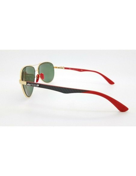 Ray Ban RB8313M 003/H0 Aviator Scuderia Ferrari Fibra de carbono | ...