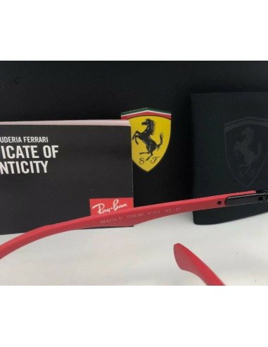Ray Ban RB8313M 003/H0 Aviator Scuderia Ferrari Fibra de carbono | ...