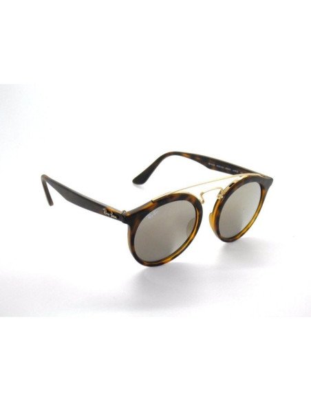 Ray Ban Rb4256 601/71 Gatsby I Negro Round Dorado Original | Sunnie...