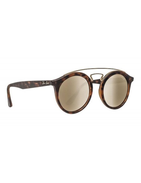 Ray Ban Rb4256 601/71 Gatsby I Negro Round Dorado Original | Sunnie...