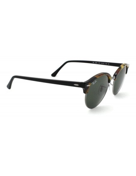 Ray Ban Rb4246 901 Clubround Negro G-15 Dorado Clasico | Sunnies.uno