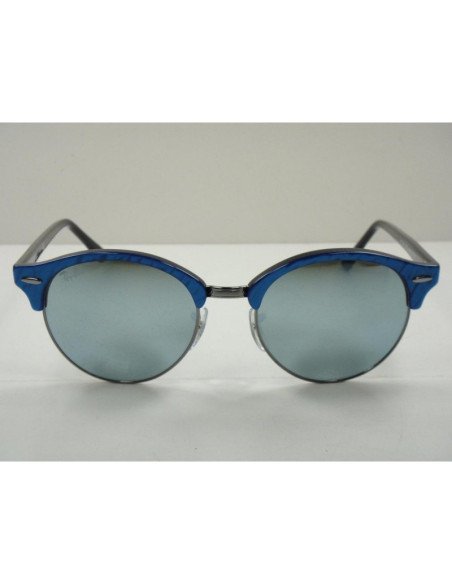 Ray Ban Rb4246 901 Clubround Negro G-15 Dorado Clasico | Sunnies.uno