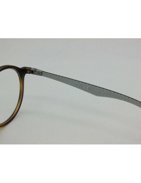 Ray Ban Rb8904 5200 Round Metal Carey Gris Fibra de carbono | Sunni...