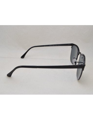 Ray Ban Rb3716 186/r5 Clubmaster Metal Negro Matte Gris | Sunnies.uno
