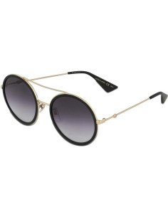 Gucci Gg0061s 001 Round Double Bridge Negro Nuevo Original | Sunnie...