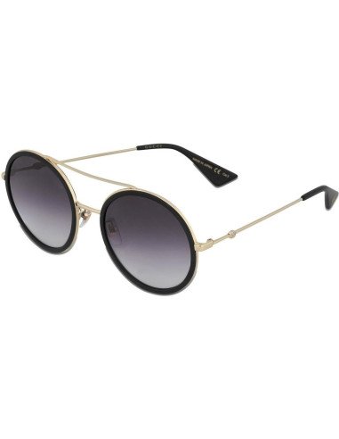 Gucci Gg0061s 001 Round Double Bridge Negro Nuevo Original | Sunnie...