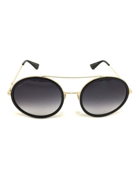 Gucci Gg0061s 001 Round Double Bridge Negro Nuevo Original | Sunnie...
