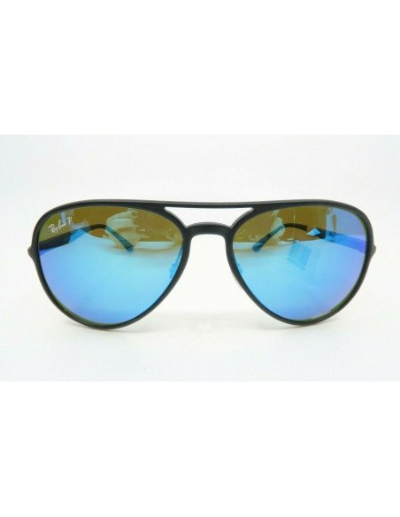 Ray Ban Rb4320-CH 601-S/A1 Aviator Chromance Azul Espejo Negro | Su...
